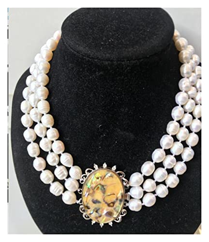 Collier de Perles d'eau Douce baroques Row17 le cadeau parfait pour marquer les esprits