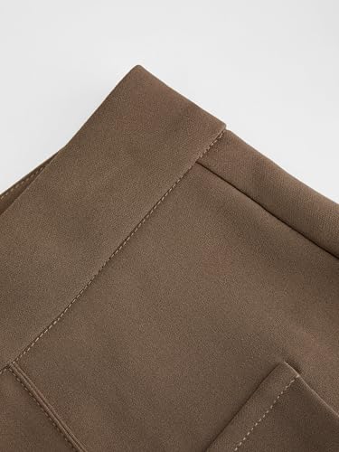 CIDER Womens Straight Leg Trousers High Waist Casual Stylish Pants2