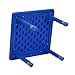 Flash Furniture Wren 24'' Square Blue Plastic Height Adjustable Activity Table