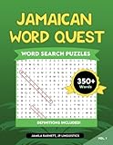 Jamaican Word Quest: Word Search Puzzles - Large Print Vol. 1