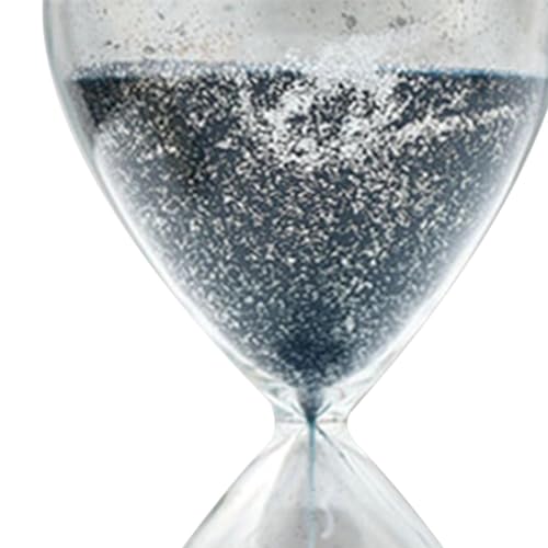 Reloj de arena moderno de 30 minutos, temporizador de escritorio creativo y adorno azul 3