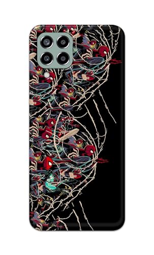 Image of PRINTFIDAA Printed Hard Back Cover Case for Samsung Galaxy M33 5G Back Cover (Famous Cartoon Character) -112