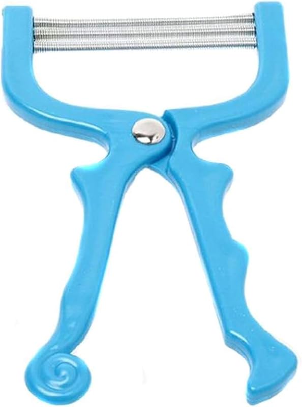 Depilador facial manual azul WsjiaboFux com mecanismo de mola