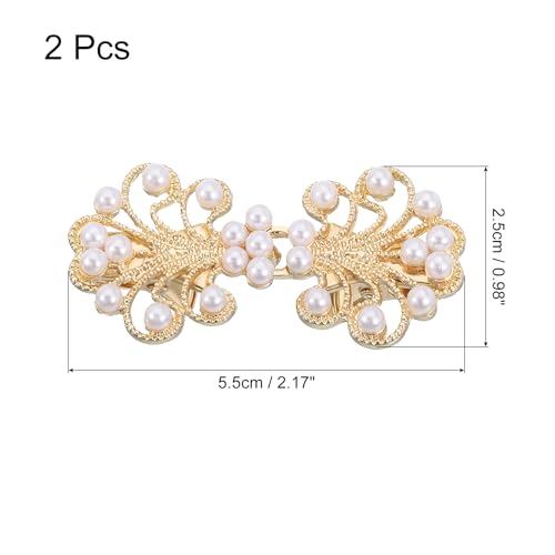 Châle et robe rétro : boutons amovibles et pinces pour pull ajustables - 2