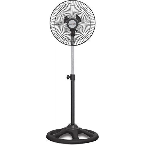 Ventilador de pie DE 10" DE diámetro, pequeño y Potente. Altura Regulable,Motor silencioso,Potencia: 45W.ELECTROTEK ET-F10SF
