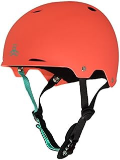 Triple Eight Gotham Water Helmet for Wakeboard and Waterskiing, Neon Tangerine Matte, Medium