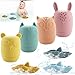 Quxvena 7er Set Badewannenspielzeug Spielzeug Badewanne, Badewannenspielzeug Silikon Wasserspielzeug Baby Badewannenspielzeug Spritztiere, Wasserspielzeug Baby Badespielzeug Spritztiere Schimmelfrei Baby,Schwarz günstig Kaufen-Quxvena 7er Set Badewannenspielzeug Spielzeug Badewanne, Badewannenspielzeug Silikon Wasserspielzeug Baby Badewannenspielzeug Spritztiere, Wasserspielzeug Baby Badespielzeug Spritztiere Schimmelfrei