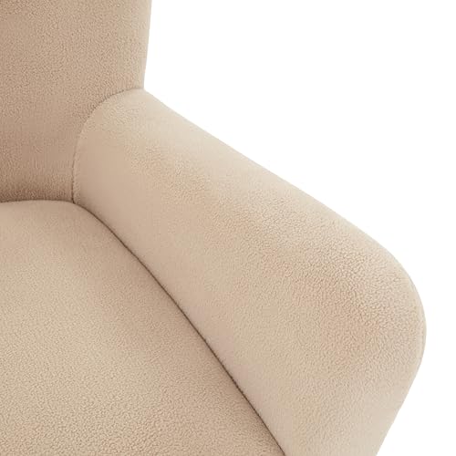 Sillón Plegable Chenilla Tan miniatura 4