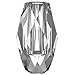 DONOUCLS Crystal Flower Vase Christmas Decorations For Home Wedding or Gift - 6" Clear With Gift Box