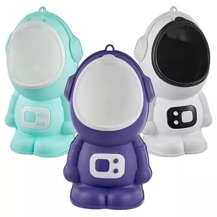 Toilet Training Kids Potty Urinal Pee Trainer Baby Standing Potty Training for Boys with Funny Aiming Target Wall-Mounted Toilet