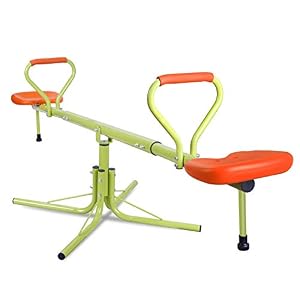 Seesaw for Kids, Teeter Totter with 360 Degree Rot...