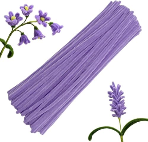 Pipe Cleaners for Crafts (100 pcs, 30cm) | Chenille Sticks in Mul...