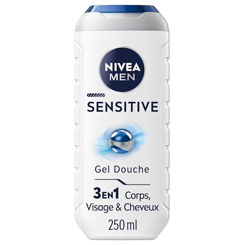 Gel Douche Homme Peau Sensibles Sensitive 3en1 Nivea Men Le Flacon De 250ml - vue 7