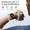 Smart Watch (Answer/Make Call), 1.96 SmartWatches for Men Women with Heart Rate/Activity Tracking, Fitness Tracker Watch with IP68 Waterproof/Pedometer, Smart Watch for Android/iPhone Compatible