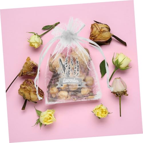 20 Bolsitas de Organza Lila para Hierbas y Flores miniatura 7
