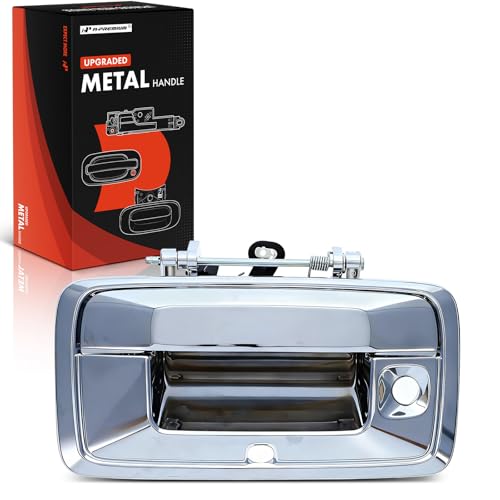 A-Premium Upgraded Metal Tailgate Handle Liftgate Latch Handle with Camera