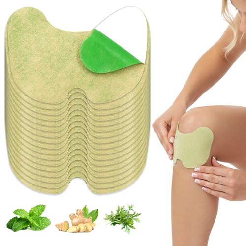 60 Stück Wärmepflaster,Wärmeauflagen Für Knie, Nacken Und Schulter, Langanhaltende Wärme Bei Wärmepflaster Nacken,Herbal Knee Patch, Thermotherapie, Kniewärmer Bei Arthrose