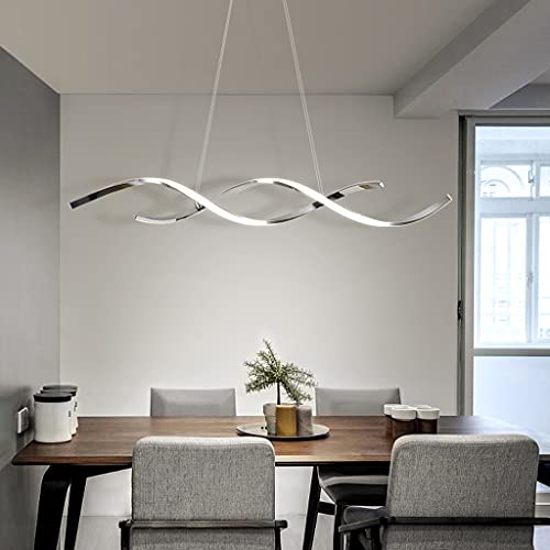 Suspension table à manger LED réglable pour vos dîners chaleureux