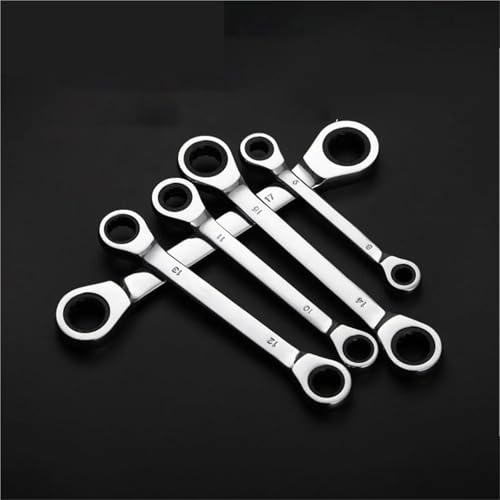 Clé à cliquet 72 dents double tête 18-19mm pour mécanique de précision