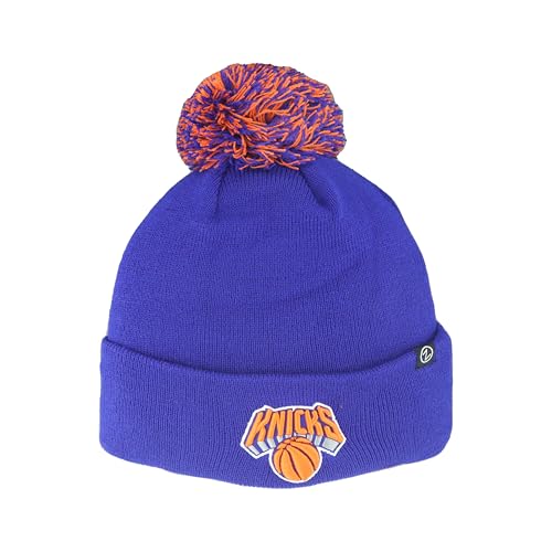 New York Knicks NBA Officially Licensed Beanie Pom Icon Team Color