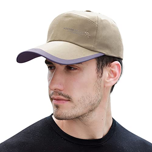 Casquette de Baseball Homme - Visière Longue Unisexe - Chapeau de Soleil Réglable - Cap Sports Anti-UV - Pour Golf, Pêche, Randonnée, Tennis, Running -...