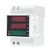 KKmoon AC80-300V 100A Poder Factor Metro Amperímetro Voltímetro Multi-Funcional Digital Din Carril...