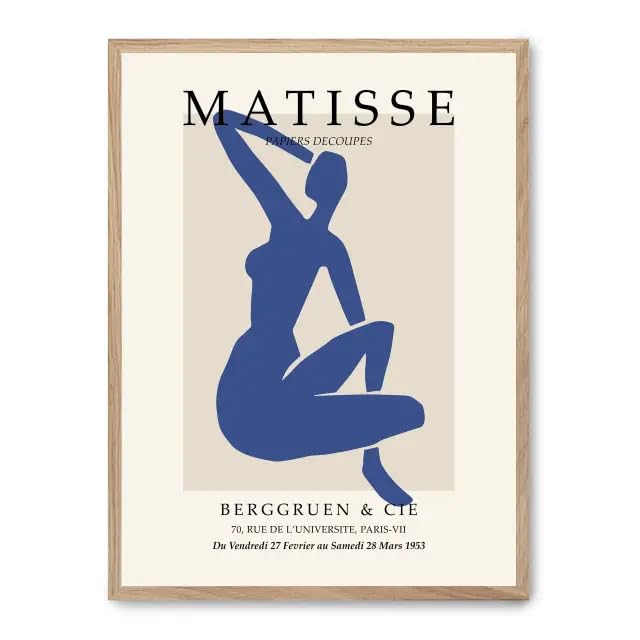 Cuadro blue nude art FASE5 œuvre sur toile haut de gamme