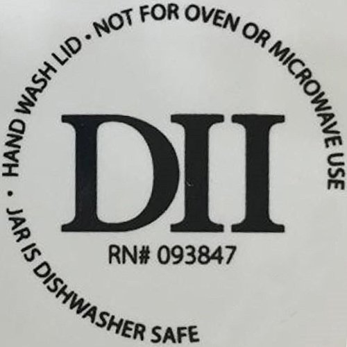 Bone Dry Lattice Collection Pet Bowl & Canister, Treat Canister, 4X6.5", Gray #TOP7