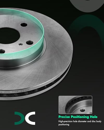 Image of SCITOO Front 11.65 inch Brake Pads and Rotors Kits Brakes Kit:31314;D906-7896 | Fit For Lexus ES300 2002-2003,For Toyota Avalon 2005-2007,For Toyota Camry 2005-2006,For Sienna 2004-2010