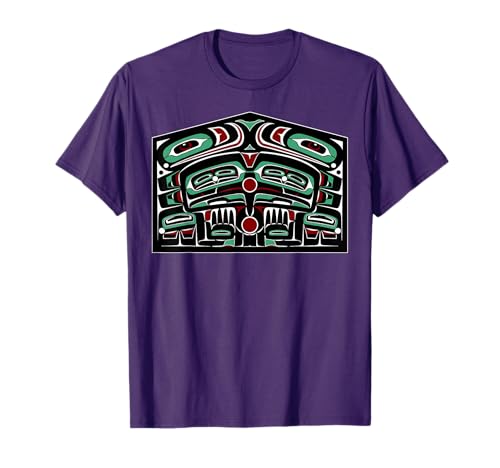 Alaska Native American Art Style Tlingit Haida Indigenous T-Shirt