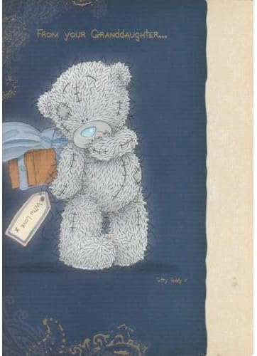 Me To You From Granddaughter Me To You Bear Fathers Day Card