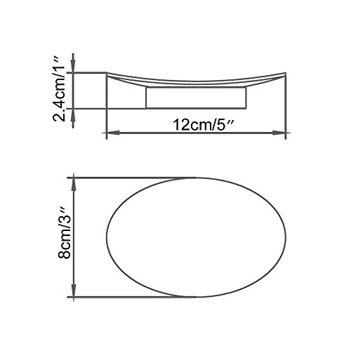 Qinisi Bathroom Freestanding Soap Dish & Holder Solid Brass Chrome Hotel Style #TOP1
