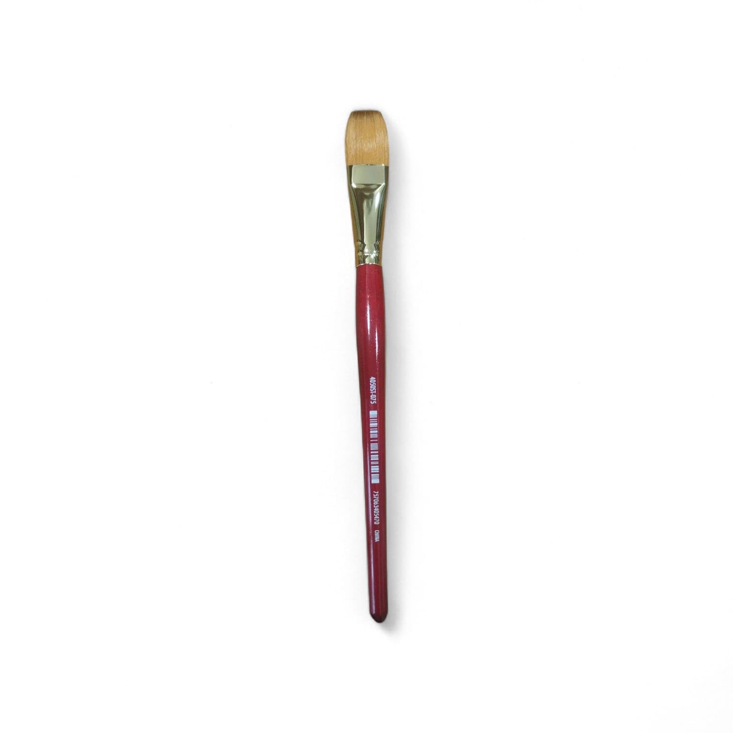 Princeton Heritage Stroke Brush, Synthetic, Short Handle, Size 3/4 inch, 1 Count