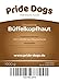 Büffelkopfhaut 1000g der Premium Kausnack für Hunde von PrideDogs | 20 cm/Stück | 100% Deutsche Herstellung | geruchsneutraler Beutel