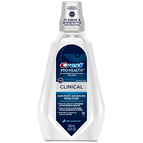Crest Pro-Health Clinical CPC Antigingivitis/Antiplaque Deep Clean Mint Rinse 946 mL