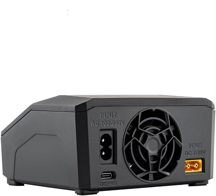 ToolkitRC M6DAC V2/PRO 16AX2 AC200-300W DC800W Dual Channel Smart Charger for 1-6S LiPo LiHV Life Lilon LTO 1-16S NiMH PD65W (M6DAC Pro)