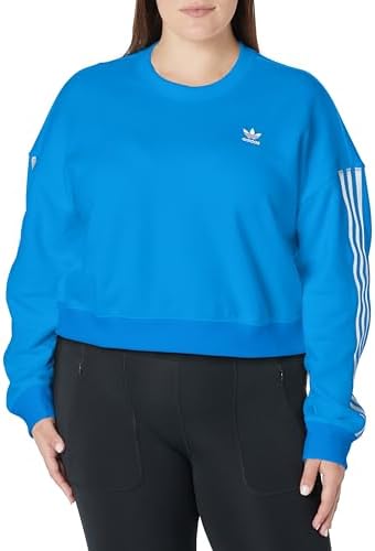 adidas Originals Women's Adicolor Classics Sweatshirt, Bluebird, Medium :  Amazon.sg: Fashion