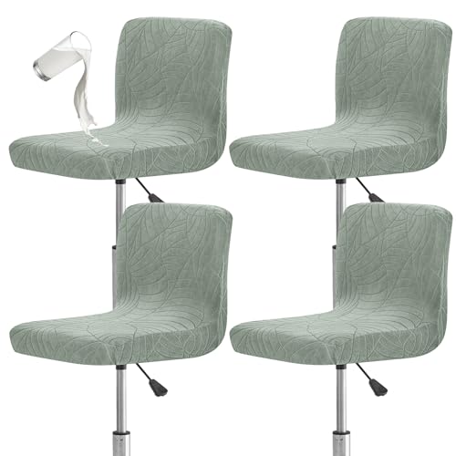 Image of Chair Covers Bar Stool Cover 4pc Bar Chair Cover Swivel Bar Stool Slipcover