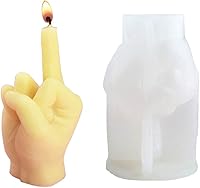 Vista 10 de Juego de 6 moldes de vela de silicona para hacer velas, molde de vela de burbujas de bola de hilo, molde de silicona rosa 3D, molde de pastel