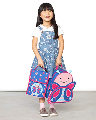 Skip Hop Lancheira infantil com isolamento térmico, borboleta