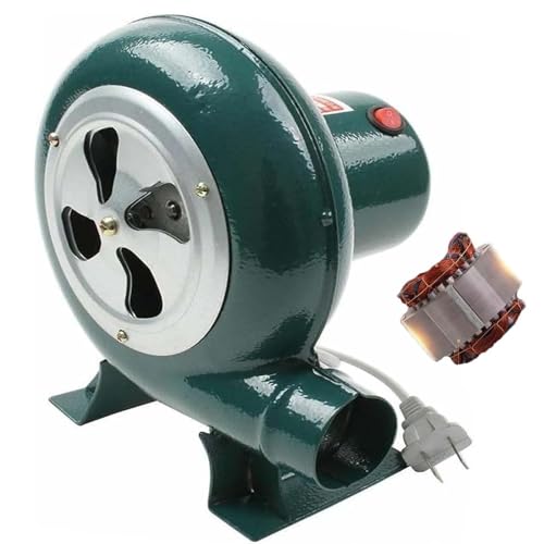 Accesorios para Barbacoa, soplador eléctrico para Barbacoa Blacksmith Forge - Soplador centrífugo para barbacoas de Exterior, soplador de Aire residencial Compacto, de a