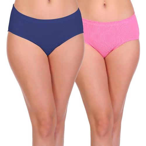 Image of SONA Women's Soft Cotton Inner Elastic Plain Daily Use Hipster Panties