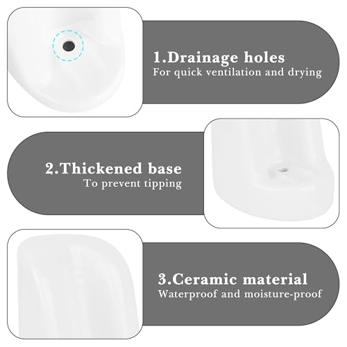 Support brosse à dents électrique en céramique haut de gamme douche