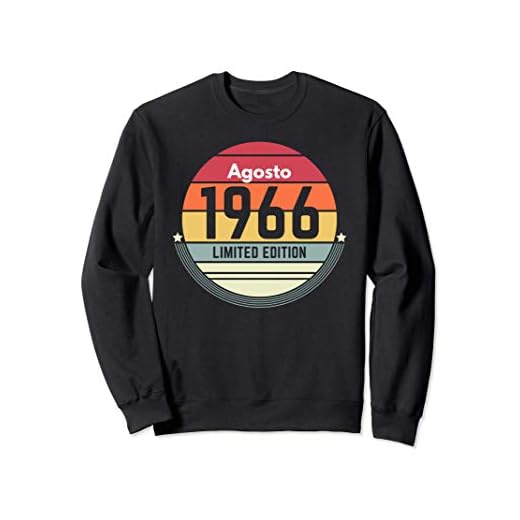 55 Años Cumpleaños Regalo Nacido En Agosto 1966 Mujer Sudadera