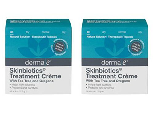Derma E Skinbiotics Treatment Creme, 4 Ounce (Pack of 2)