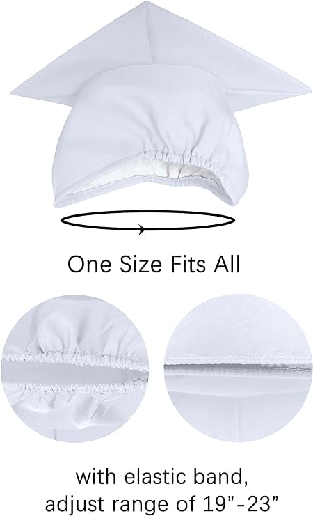 Image of Unisex Matte Graduation Cap and Gown 2026 with Tassel for High School and College Graduation