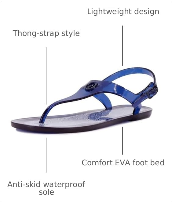 Image of Nautica Women's Thong Strap Sandal, Flip-Flop Boat Slide