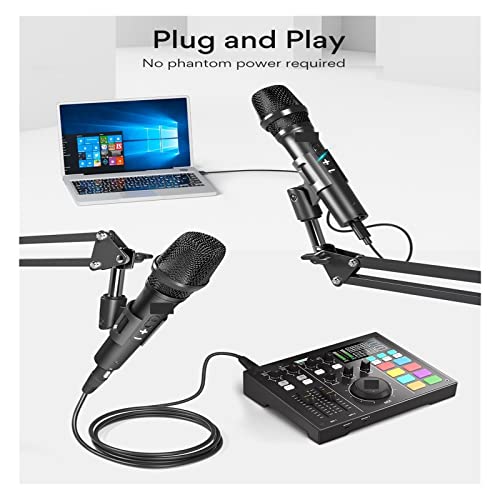 Microphone dynamique USB/XLR double mode avec directivité cardioïde studio - 5