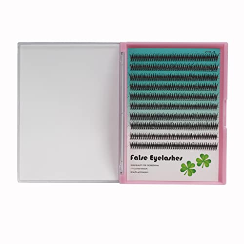 →Vayator Black False Eyelashes 8-16mm To Choose Individual False Eyelashes Extension Eyelashes Cluster Natural Soft Fake False Eyelashe Eyelash Extension Tool Large Capacity (8mm)