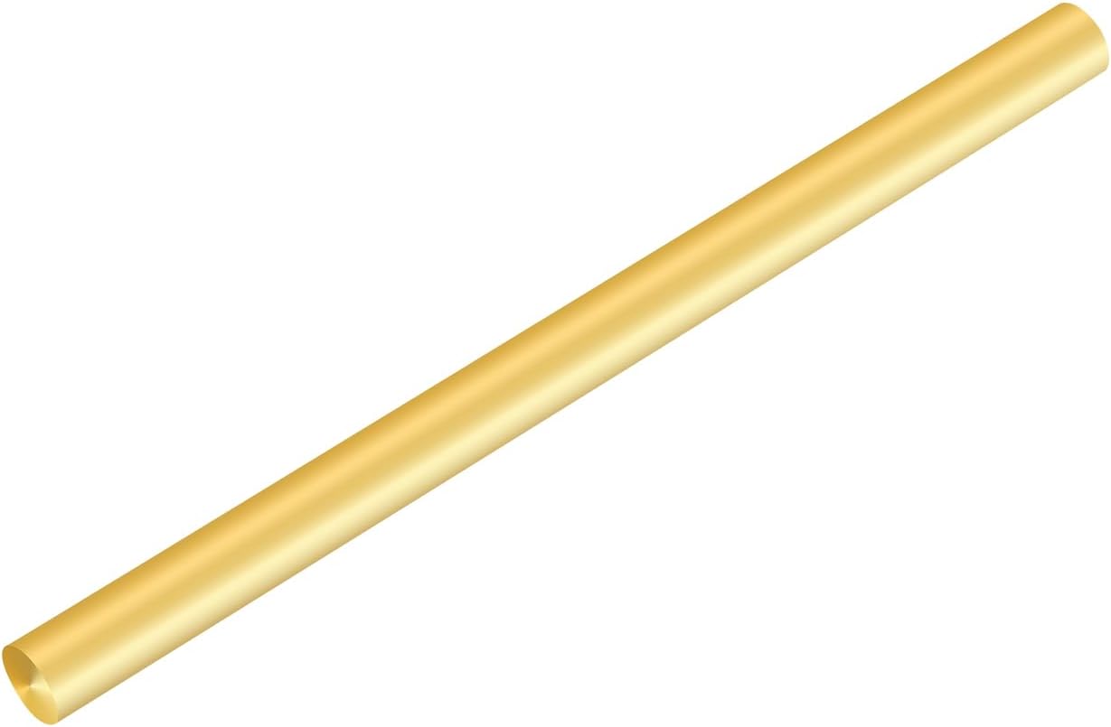 Brass Rods，5/8" Dia 8" Length Brass Solid Round Rod for DIY、Craft、Hardware（1 pcs）
